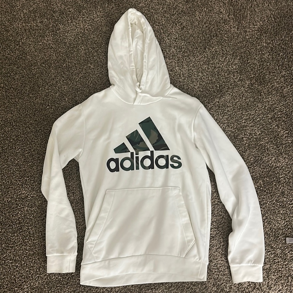 Adidas Hoodie White